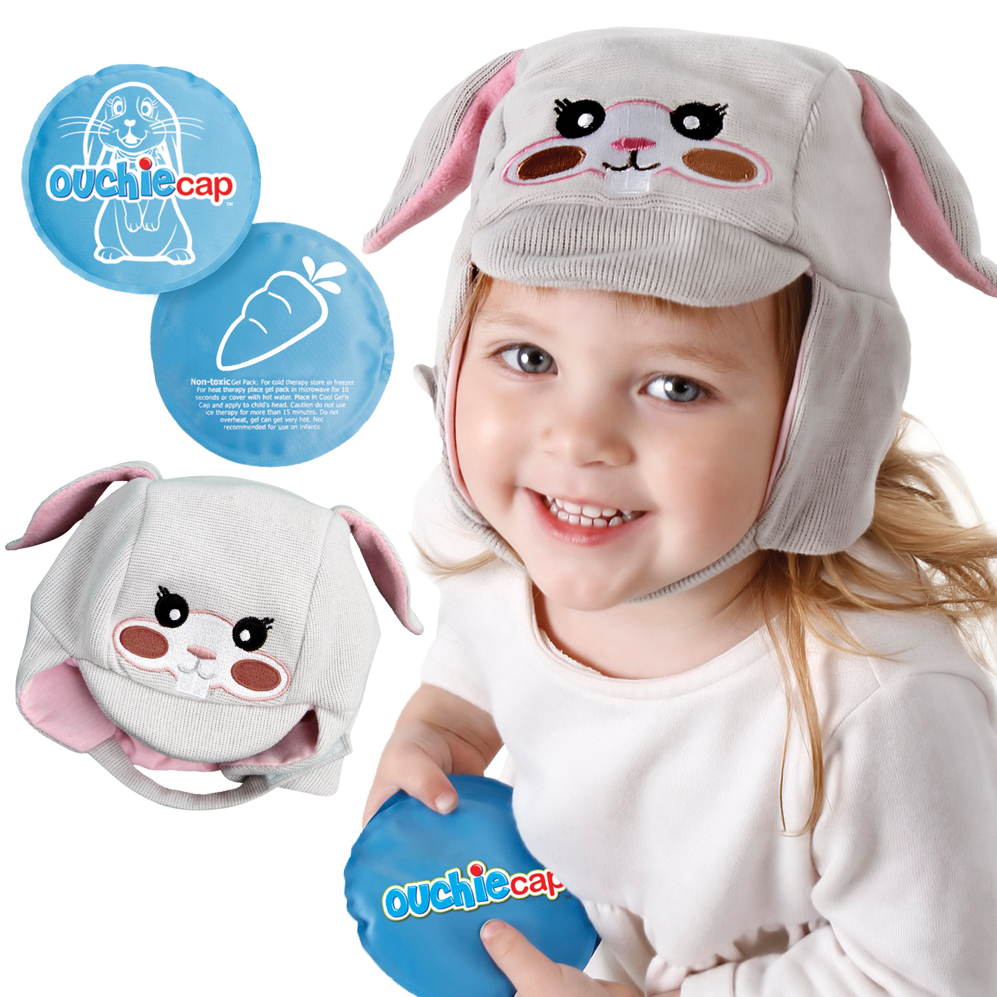 Buy Tulip Children's Gel Pack Cap | Hot and Cold | Ouchie Cap